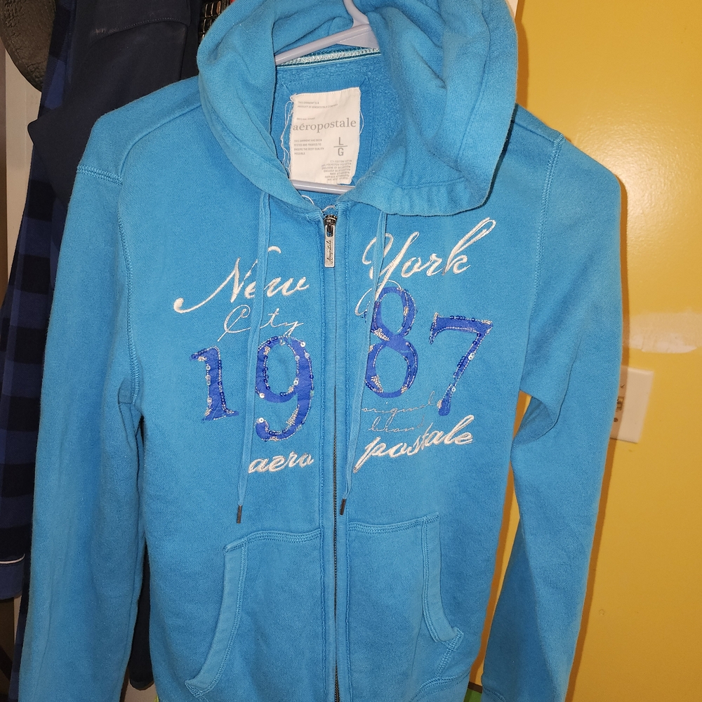Aeropostale Blue Kids Jacket